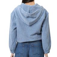 Sweat Bleu Femme Pepe jeans Bonnie vue 2