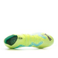 Chaussures de Football Bleu/Jaune Fluo Homme Puma Future Ultimate vue 4