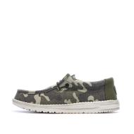 Chaussures Militaire Kaki Homme Hey Dude Camo pas cher