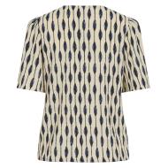 Vila Viadda Women’s Beige/Blue Top Photo of the Espace des Marques %store% store - view of %key%