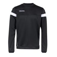 Sweat Noir/Blanc Garçon Kappa Lido