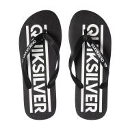 Tongs noir garçon Quiksilver Java pas cher