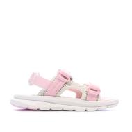 Sandales Beiges/Roses Fille Puma Evolve vue 2