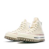 Baskets Écru Femme Converse Chuck 70 Canvas vue 6