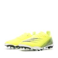 Chaussures de football Jaune Garçon Adidas X Ghosted.3 vue 6