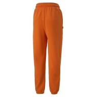 Joggings Orange Femme Puma  Infuse vue 2