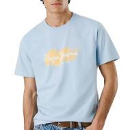 T-shirt Bleu Homme Pepe jeans Milton