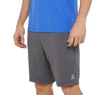 Short de sport Gris Homme Reebok Perf pas cher