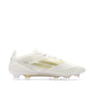 Chaussures de Foot Blanc/Doré Homme Adidas F50 PRO FG vue 2