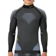 Schwarzes/grünes Thermoshirt für Herren von UYN Evolutyon günstig