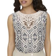 Débardeur Beige/Noir Femme JDY Dodo