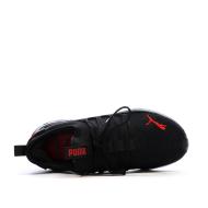 Chaussures de Sport Noir/Rouge Garçon/Homme Puma Softride Carson vue 4