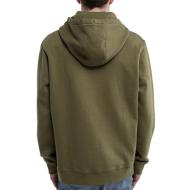 Sweat à Capuche Kaki Homme Teddy Smith Nark vue 2