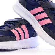 Baskets Marines/Roses Fille Adidas Run 70s vue 7