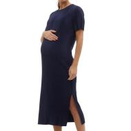 Robe Marine Femme Mamalicious Cana pas cher
