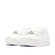 Baskets Blanche/Beige Fille Puma Mayze vue 6