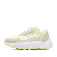 Baskets Écru/Jaune Femme Adidas Zx 22 Boost pas cher
