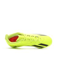 Chaussures de Foot Jaunes Junior Adidas X Crazyfast FxG vue 4