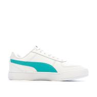 Baskets Blanc/Turquoise Homme Puma Mapf1 Caven Mercedes vue 2