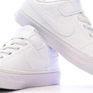 Baskets Blanches Fille Nike Court Legacy vue 7