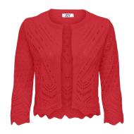 Cardigan Rouge FemmeJDY Sun 3/4 Cropped