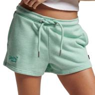 Short Vert Femme Superdry Logo Jersey