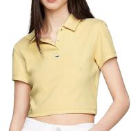 Polo Jaune Femme Tommy Hilfiger DW0DW18315 pas cher