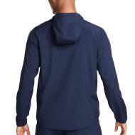 Sweat Zippé Marine Homme Nike Swoosh vue 2
