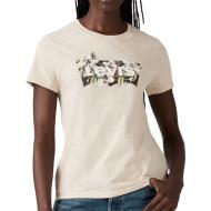 T-Shirt Beige Femme Levi's The Perfect