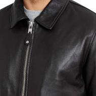 Blouson cuir Noir Homme Schott Mens Leather Pilot vue 3