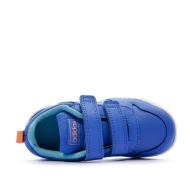 Baskets bleues bébé Adidas Tensaur I vue 4