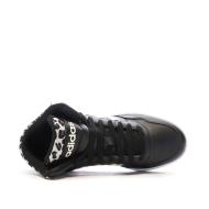 Baskets Noires Femme Adidas Hoops vue 4