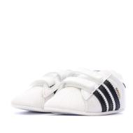 Baskets Blanches Mixte Bébé Adidas Superstar vue 6