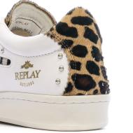 Baskets Blanches Femme Replay Murray vue 7