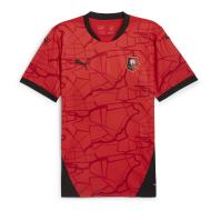 Stade Rennais Maillot Réplica Domicile Rouge Homme Puma 2024/2025 pas cher