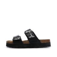 Sandales Noir Femme Kaporal Solinea pas cher