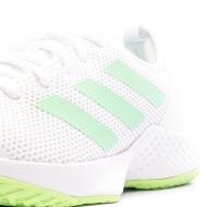 Chaussures de Tennis Blanche Homme Adidas Courtflash vue 7