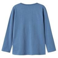 T-Shirt Manches Longues Bleu Garçon Name it Plasse vue 2