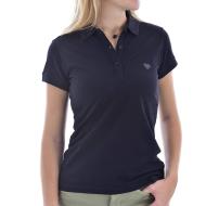 Polo bleu femmes Teddy Smith Picolo pas cher