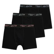 Lot de 3 Boxers Noirs Homme Teddy Smith Boxer 1TS/52/7 pas cher