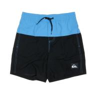 Short de bain Noir/Bleu Garçon Quiksilver Corpo pas cher