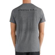 T-shirt Gris Homme O'Neill Luna vue 2
