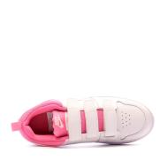 Baskets Blanches Fille Nike Pico 5 vue 4
