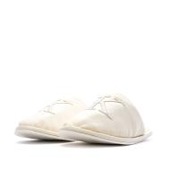 Chaussons Blanc Femme Calvin Klein Jeans Slipper Satin Moire vue 6