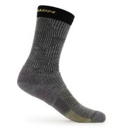 X1 Paire de Chaussettes Noir/Vert Femme Salomon X Ultra Crew pas cher