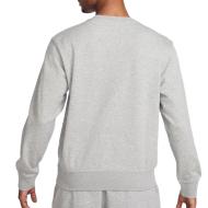 Sweat Gris Homme Nike Club FN3888 vue 2