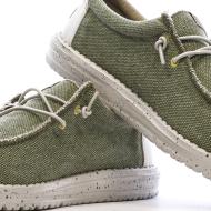 Chaussures Vert Homme Hey Dude Olive vue 7