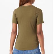 T-shirt Kaki Femme G-Star Raw Autograph vue 2