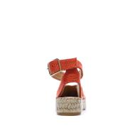 Orangefarbene Damen-Sandalen Pare Gabia Daniela Ansicht 3