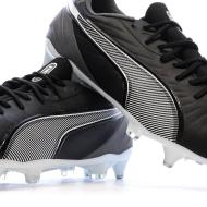 Chaussures de football Noires Homme Puma King Match Mxsg vue 7